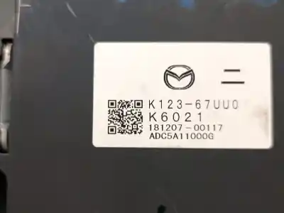 Автозапчастина б/у електронний модуль для mazda cx-5 (kf) 2.0 посилання на oem iam k12367uu0  k12367uu0