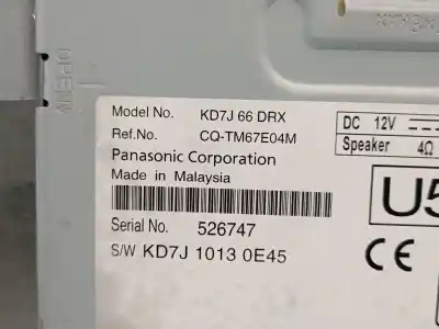 Pezzo di ricambio per auto di seconda mano modulo elettronico per mazda cx-5 (kf) 2.0 riferimenti oem iam kd7j66drx  