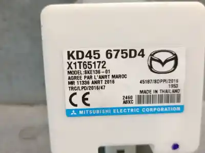 Second-hand car spare part electronic module for mazda cx-5 (kf) 2.0 oem iam references kd45675d4  