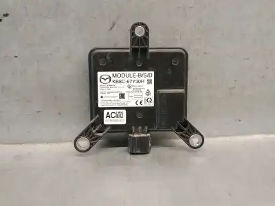 Автозапчастина б/у електронний модуль для mazda cx-5 (kf) 2.0 посилання на oem iam kb8c67y30h  