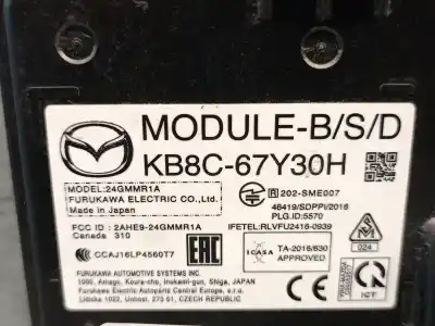 Автозапчасти б/у электронный модуль за mazda cx-5 (kf) 2.0 ссылки oem iam kb8c67y30h  