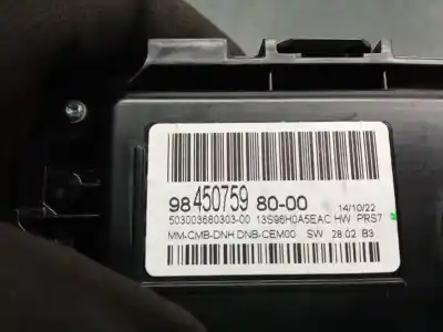 Автозапчасти б/у приборная доска за citroen c5 aircross (a_) 1.2 puretech 130 (arhnsj) ссылки oem iam 9845075980  50300368030300