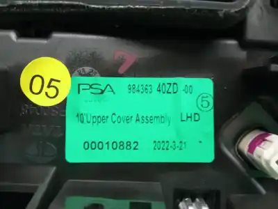 Автозапчасти б/у многофункциональный дисплей за citroen c5 aircross (a_) 1.2 puretech 130 (arhnsj) ссылки oem iam 98436340zd  00010882
