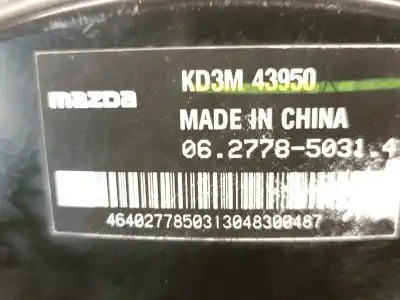 Peça sobressalente para automóvel em segunda mão servo freio por mazda cx-5 (kf) 2.0 referências oem iam kd3m43950 06277850314 kayg4380z