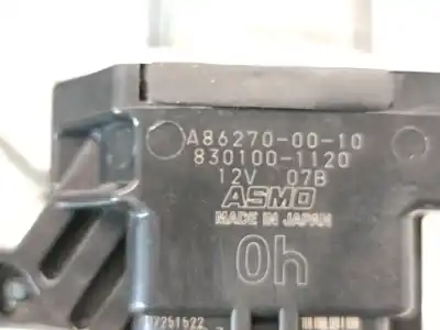 Second-hand car spare part trunk lock for mazda cx-5 (kf) 2.0 oem iam references a862700010 8301001120 asmo kb7w62310