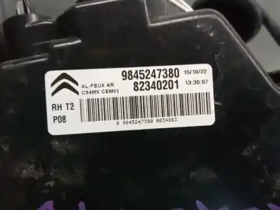 Автозапчасти б/у правый задний фонарь за citroen c5 aircross (a_) 1.2 puretech 130 (arhnsj) ссылки oem iam 9845247380  82340201