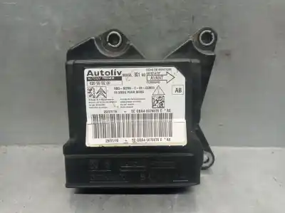 Peça sobressalente para automóvel em segunda mão Centralina De Airbag por CITROEN C-ELYSÉE (11.2012->) 1.6 Exclusive [1.6 Ltr. - 68 kW HDi FAP] Referências OEM IAM 9805630180 620595200 