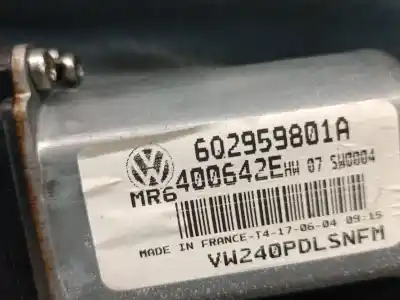 Автозапчастина б/у регулятор переднього правого скла для volkswagen polo (9n1) 1.4 16v посилання на oem iam 6q4837462j  6q4837462j