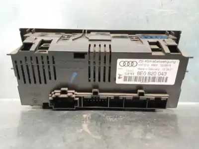 Peça sobressalente para automóvel em segunda mão comando de sofagem (chauffage / ar condicionado) por audi a4 berlina (8e) 1.9 tdi (96kw) referências oem iam 8e0820043  8e0820043