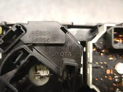 Peça sobressalente para automóvel em segunda mão comando de sofagem (chauffage / ar condicionado)  por toyota auris (_e15_) 1.4 d-4d (nde150_) referências oem iam 758734  5590112140
