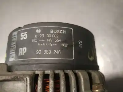 Pezzo di ricambio per auto di seconda mano alternatore per opel corsa b (s93) 1.2 i (f08, f68, m68) riferimenti oem iam 90389246 0123100002 bosch 90389246