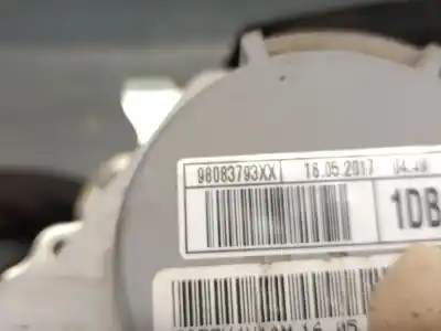 Автозапчастина б/у передній правий ремін безпеки для citroen jumpy combi 1.6 blue-hdi fap посилання на oem iam 98083793xx  98083793xx