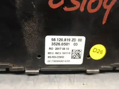 İkinci el araba yedek parçası çok fonksiyonlu kontrol için citroen jumpy combi 1.6 blue-hdi fap oem iam referansları 98120819zd 3526050103 98120819zd