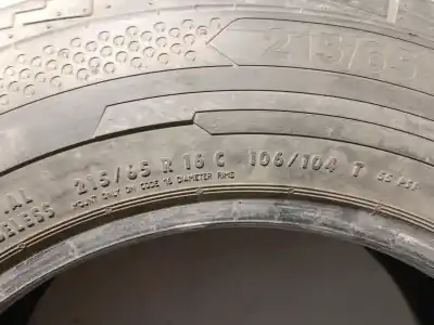 Pezzo di ricambio per auto di seconda mano pneumatico per citroen jumpy combi 1.6 blue-hdi fap riferimenti oem iam 21565r16c106-104t  