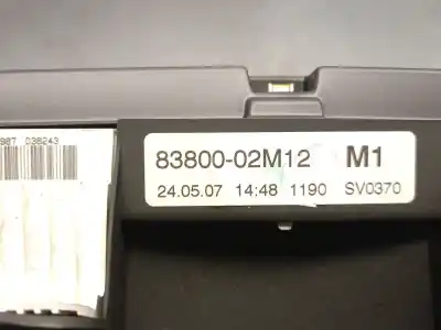 Peça sobressalente para automóvel em segunda mão quadrante por toyota auris (_e15_) 1.4 d-4d (nde150_) referências oem iam 8380002m12  8380002m12