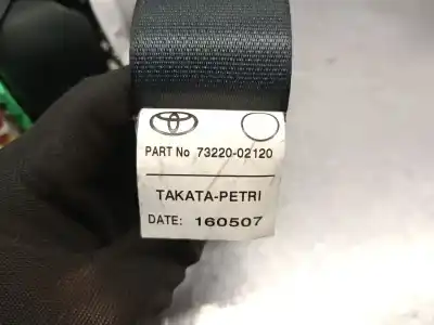 Peça sobressalente para automóvel em segunda mão cinto de segurança dianteiro esquerdo por toyota auris (_e15_) 1.4 d-4d (nde150_) referências oem iam f101p  7322002120c1