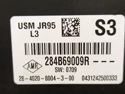 Автозапчасти б/у блок реле/предохранителей за renault scénic iii (jz0/1_) 1.5 dci ссылки oem iam 284b69009r  