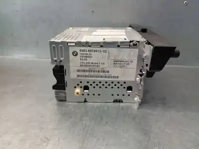 Second-hand car spare part audio system / radio cd for bmw serie 5 touring (e61) 2.5 cat oem iam references 65836974913  65129149228