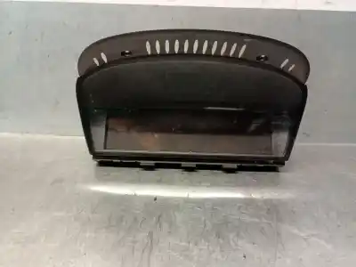 Peça sobressalente para automóvel em segunda mão display gps / multimídia por bmw serie 5 touring (e61) 2.5 cat referências oem iam 65826962425