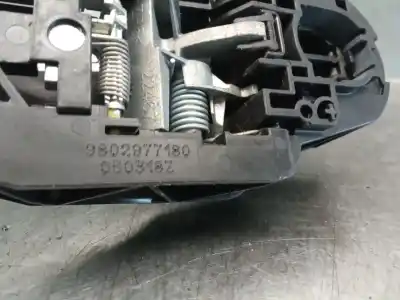 Автозапчастина б/у завнішня ручка задня права для citroen c4 picasso ii 1.2 thp 130 посилання на oem iam 9802977180  9802977180