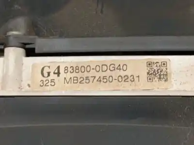 Second-hand car spare part dashboard for toyota yaris (_p9_) 1.4 d-4d (nlp90_) oem iam references 838000dg40 mb2574500231 838000dg40