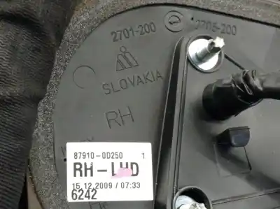 Автозапчасти б/у задний вид справа за toyota yaris (_p9_) 1.4 d-4d (nlp90_) ссылки oem iam 879100d250 2701200 879100d250