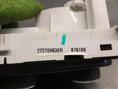 Peça sobressalente para automóvel em segunda mão comando de sofagem (chauffage / ar condicionado)  por renault clio iv (bh_) 0.9 tce 90 lpg referências oem iam 272709830r  275100638r