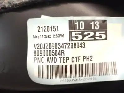 İkinci el araba yedek parçası sag ön kapi kaplamasi için renault scénic iii (jz0/1_) 1.5 dci oem iam referansları 809000504r  809000504r