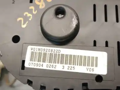 Автозапчастина б/у панель інструментів для seat leon (1m1) 1.9 tdi посилання на oem iam 1m0920822d 88311292 1m0920822dx