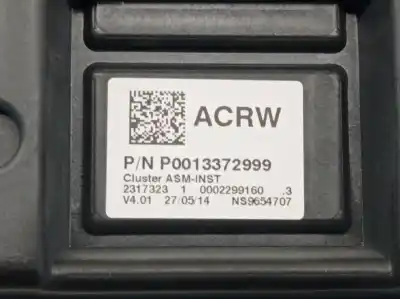 Peça sobressalente para automóvel em segunda mão quadrante por opel corsa d 1.3 16v cdti referências oem iam p0013372999 1303304b 1257262