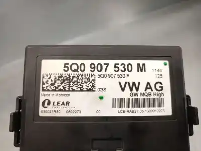 Peça sobressalente para automóvel em segunda mão módulo eletrônico por audi a3 (8v1, 8vk) 2.0 tdi referências oem iam 5q0907530m  5q0907530q