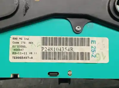 Peça sobressalente para automóvel em segunda mão quadrante por dacia sandero 1.5 dci referências oem iam p248104354r  