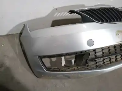 Second-hand car spare part front bumper for skoda rapid spaceback (nh1) 1.4 tdi oem iam references 5ja807221b  5ja807221b