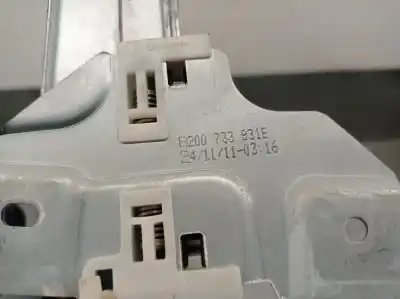 Pezzo di ricambio per auto di seconda mano alzacristalli posteriore sinistro per dacia sandero 1.5 dci riferimenti oem iam 8200733831e  8200733829