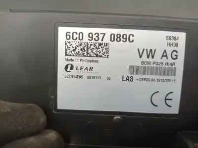 Автозапчастина б/у модуль комфорт для skoda rapid spaceback (nh1) 1.4 tdi посилання на oem iam 6c0937089c 502n14f05 