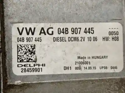 Second-hand car spare part ecu engine control for skoda rapid spaceback (nh1) 1.4 tdi oem iam references 04b907445 28459901 