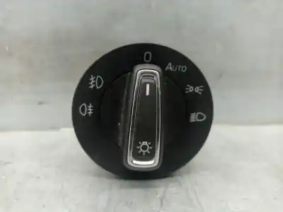 Second-hand car spare part headlights switch for skoda rapid spaceback (nh1) 1.4 tdi oem iam references 5e0941431n