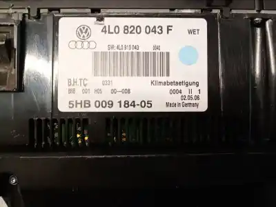 Peça sobressalente para automóvel em segunda mão comando de sofagem (chauffage / ar condicionado) por audi q7 (4lb) 3.0 tdi quattro referências oem iam 4l0820043f  4l0820043f