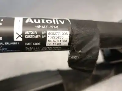 Автозапчастина б/у правий натяжач подушки безпеки для opel corsa d (s07) 1.3 cdti (l08, l68) посилання на oem iam 13225285  5197226