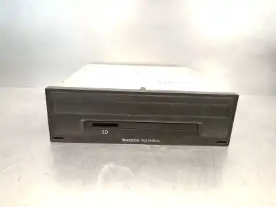 Second-hand car spare part audio system / radio cd for skoda rapid spaceback (nh1) 1.4 tdi oem iam references 5q0035840a