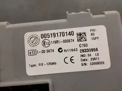Автозапчасти б/у блок реле/предохранителей за fiat doblo cargo 1.3 16v jtd cat ссылки oem iam 00519170140  62068326