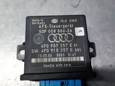Peça sobressalente para automóvel em segunda mão módulo eletrônico por audi q7 (4lb) 3.0 tdi quattro referências oem iam 4f0907357e  4f0907357e