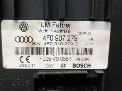 Peça sobressalente para automóvel em segunda mão módulo eletrônico por audi q7 (4lb) 3.0 tdi quattro referências oem iam 4f0907279  4f0907279