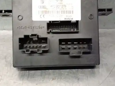 Peça sobressalente para automóvel em segunda mão módulo eletrônico por audi q7 (4lb) 3.0 tdi quattro referências oem iam 4f0907279  4f0907279