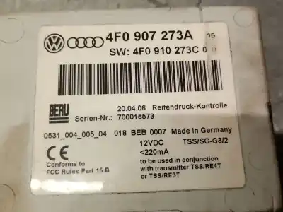 Автозапчастина б/у електронний модуль для audi q7 (4lb) 3.0 tdi quattro посилання на oem iam af0907273a  af0907273a