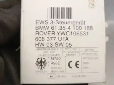 Second-hand car spare part electronic module for bmw serie 3 berlina (e46) 1.9 cat oem iam references 608377uta  