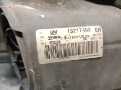 Second-hand car spare part left headlight for opel corsa d (s07) 1.3 cdti (l08, l68) oem iam references 13217453  1216194