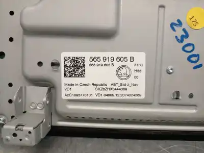 Автозапчасти б/у gps-навигационная система за skoda karoq (nu7, nd7) 1.5 tsi ссылки oem iam 565919605b  565919605b