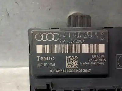Peça sobressalente para automóvel em segunda mão módulo eletrônico por audi q7 (4lb) 3.0 tdi quattro referências oem iam 4l0907290a  4l0907290a