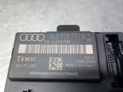 Peça sobressalente para automóvel em segunda mão módulo eletrônico por audi q7 (4lb) 3.0 tdi quattro referências oem iam 4l0959792b  4l0959792b
